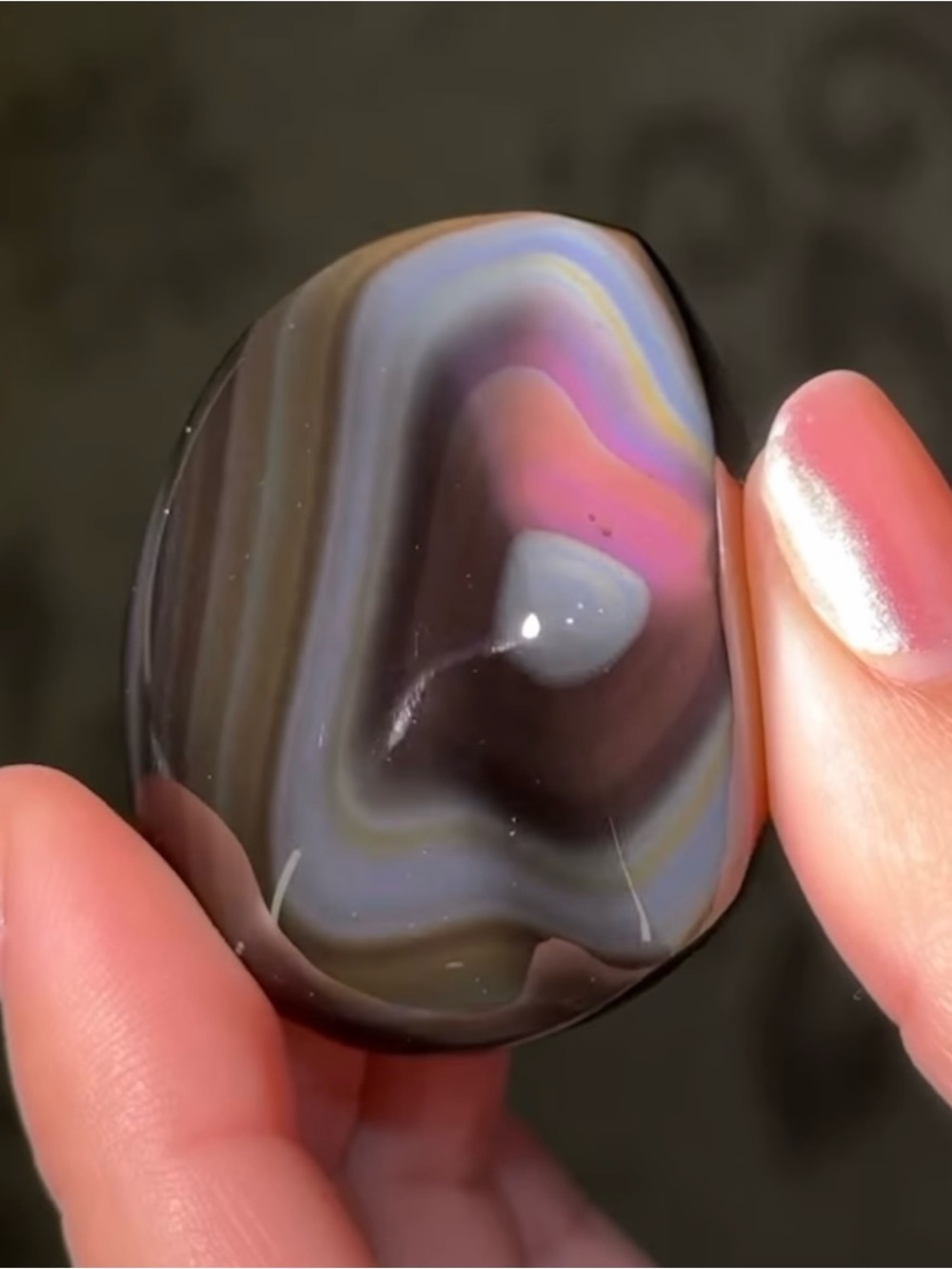 Rainbow Obsidian Freeform